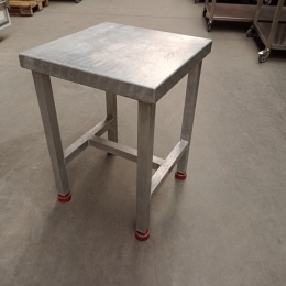 Aluminum side table